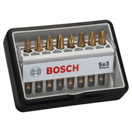 Bosch Комплекти битове за винтоверти Robust Line изпълнение Max Grip